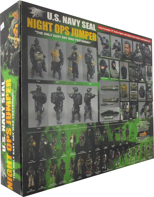 US Navy Seal Night Ops Jumper Hot Toys - Machinegun