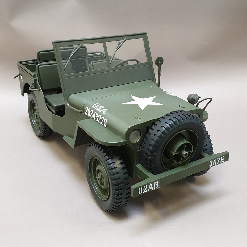 Jeep Willys MB (Olive Drab) 21st Century Toys - Machinegun
