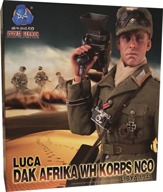 Luca Dak Afrika WH Korps NCO 1/6フィギュア Luca Dak Afrika WH