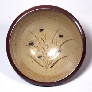 バーナード・リーチ 鉄釉深皿 22cm バーナード・リーチ 鉄釉深皿 22cm