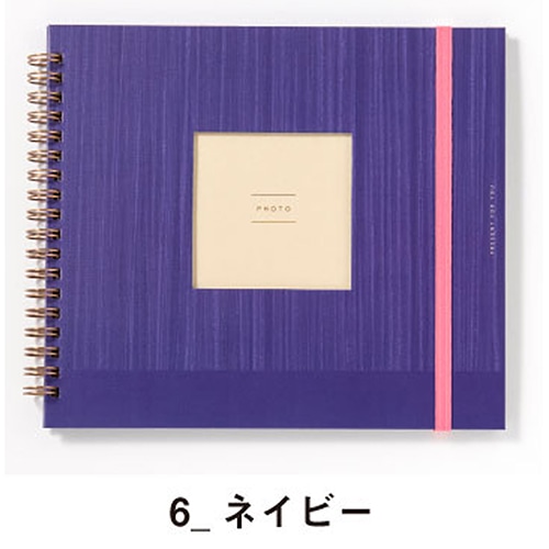 スクラップブッキング アルバムカバー 渋い紫｜スクラップブッキング