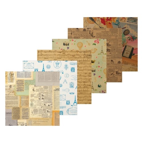 MDS BtoB |#包む ペーパー デザインペーパー フラワーペイント TE033