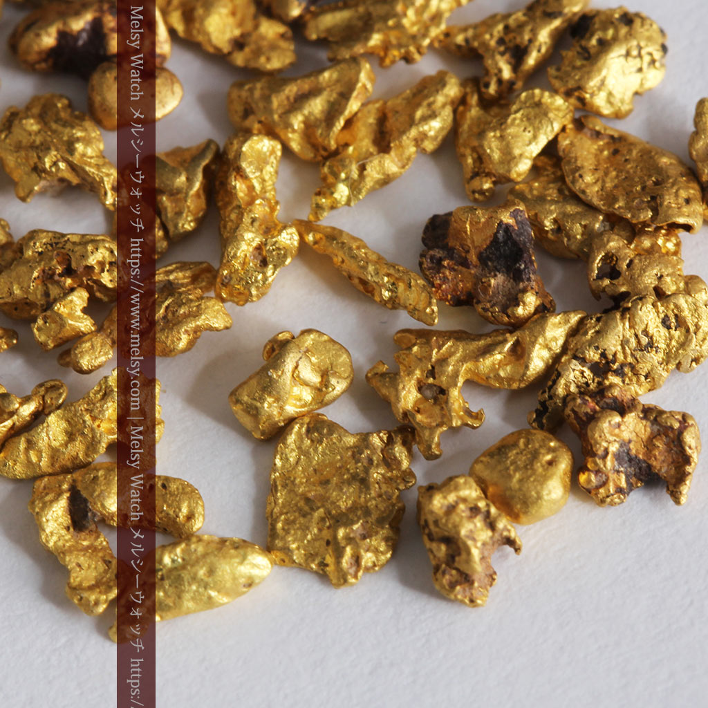 4.13gの小さな粒の自然金セット（販売済み） - 自然金と金塊販売の