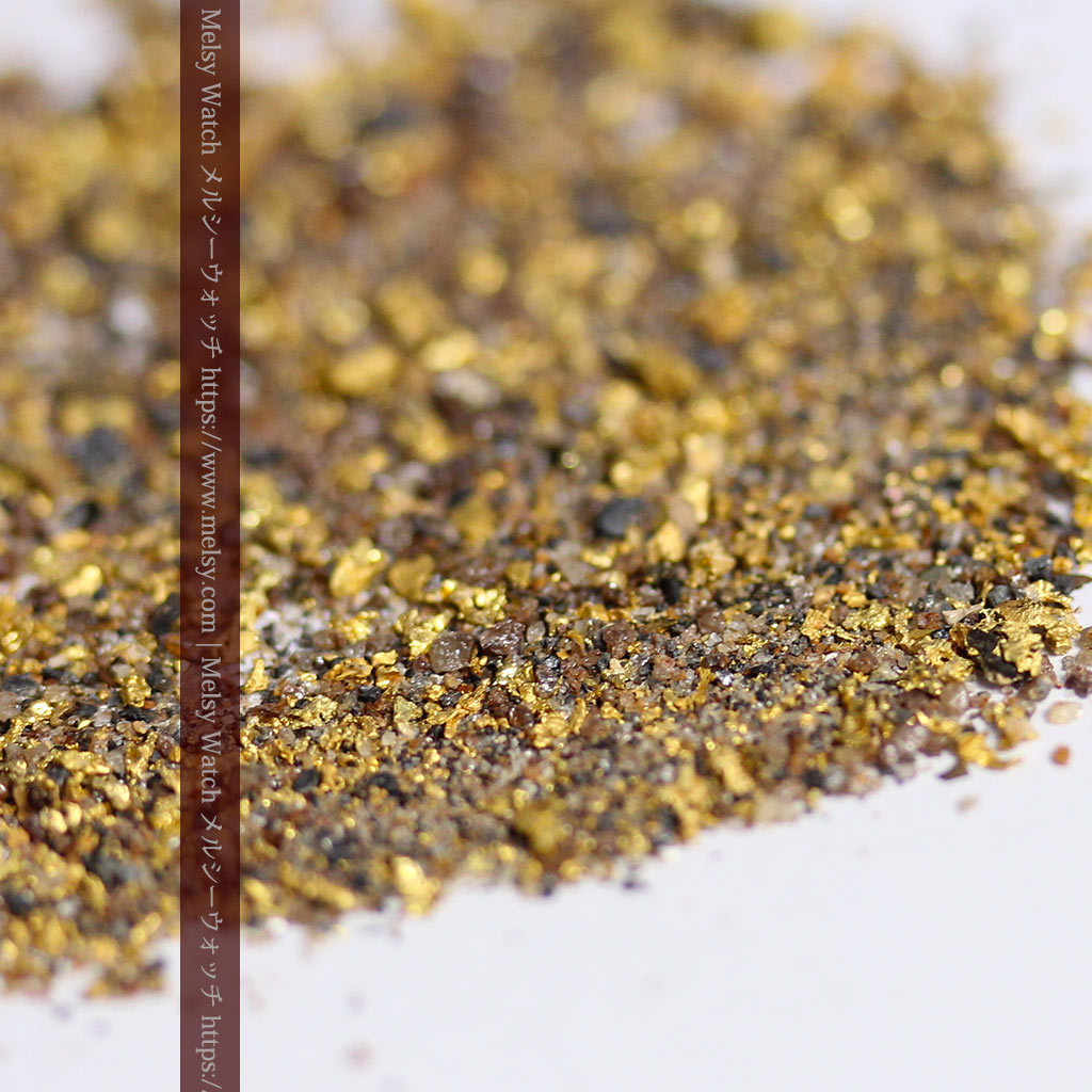 4.53gの採掘家の集めた小さな粗選別の砂金・自然金 - 自然金と金塊販売