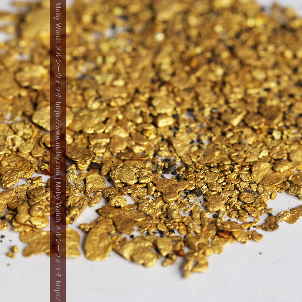 2.97gの小さな砂金・薄片金 ビクトリア州OMEO産