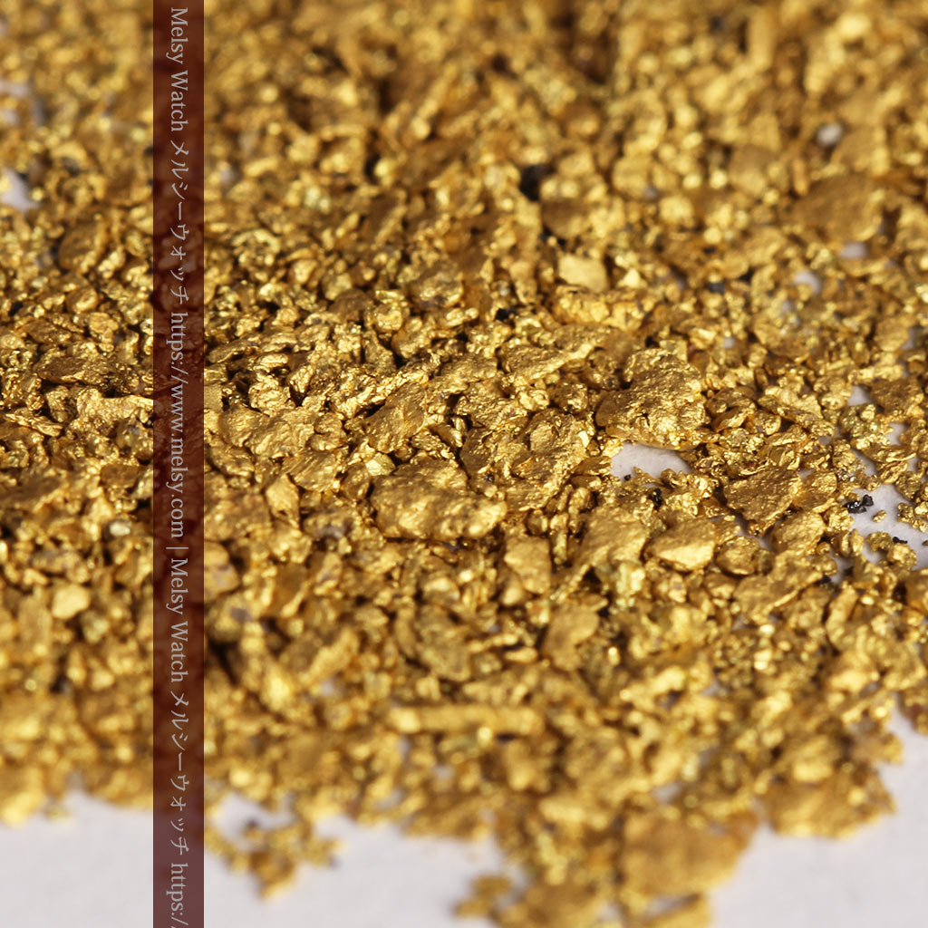 3.07gの小さな砂金・薄片金 ビクトリア州OMEO産 - 自然金と金塊販売の