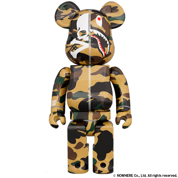 BE@RBRICK sacai 2018AW 1000% ベアブリック