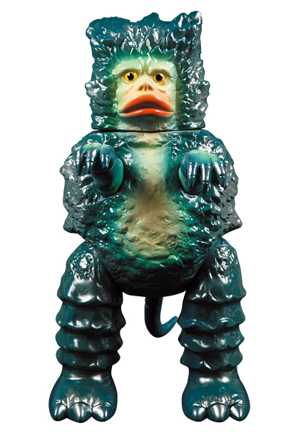 眠り目 ピグモン マルサン復刻 M1号 蓄光 ソフビ ブルマァク リアル