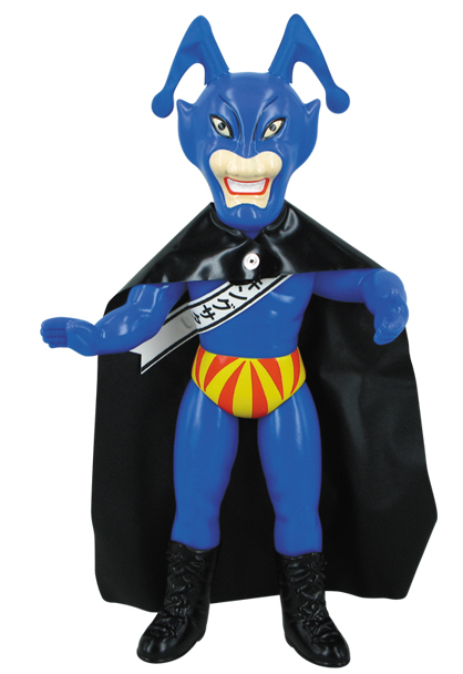 新品未開封メディコムトイタイガーマスクザキングサタンソフビ中嶋製作所