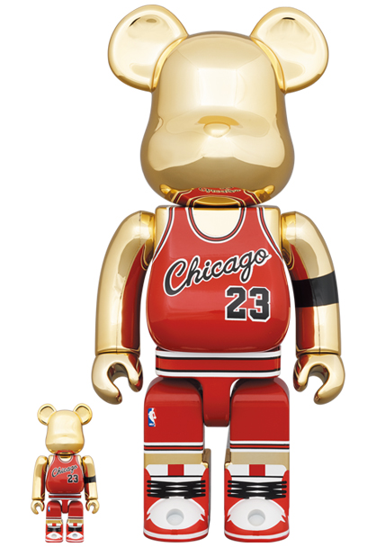MEDICOM TOY - BE@RBRICK Michael Jordan 1985 ROOKIE JERSEY 100