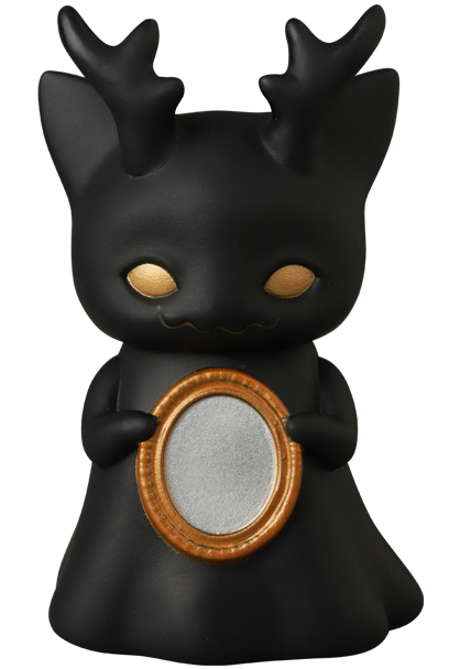 GHOST MORRIS ひなたかほり ゴーストモリス 黒 black ソフビ MEDICOM