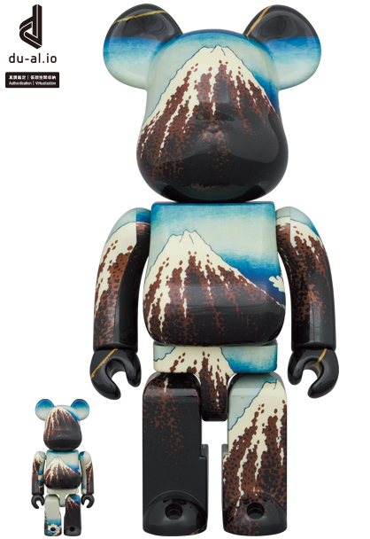 BE@RBRICK ベアブリック 富士山400％ 大浮世絵展