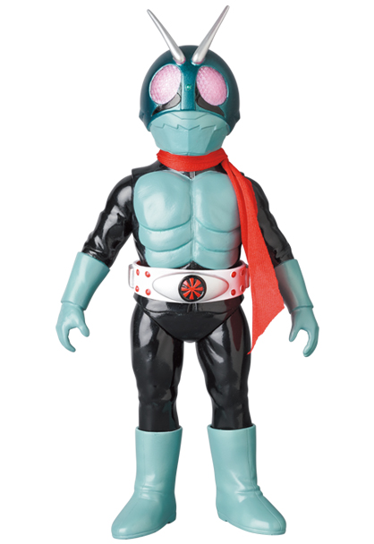 仮面ライダー旧1号 ソフビ 東映レトロソフビ 仮面ライダー 旧1号 初期