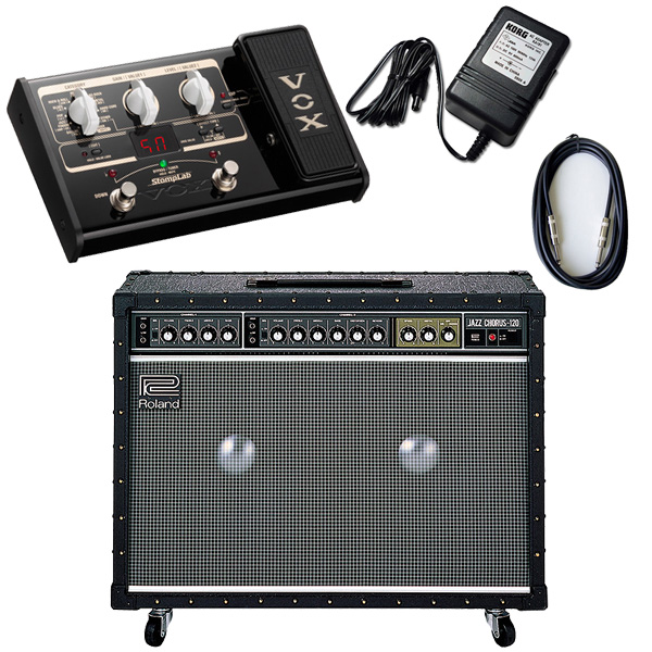 ギター、アンプ、マルチエフェクター、シールド2本セット