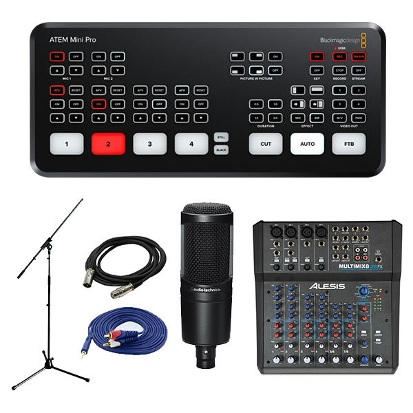 ATEM Mini Blackmagic design外箱付属品 ATEM Mini Blackmagic design