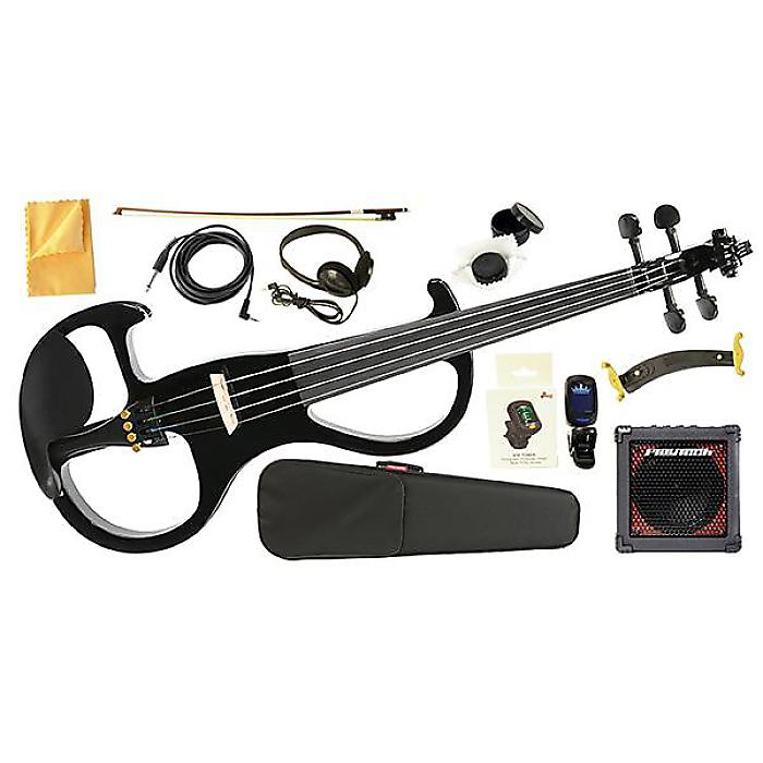 PLAYTECH ( プレイテック ) ／ PSV100BK 電子バイオリン 4／4 入門