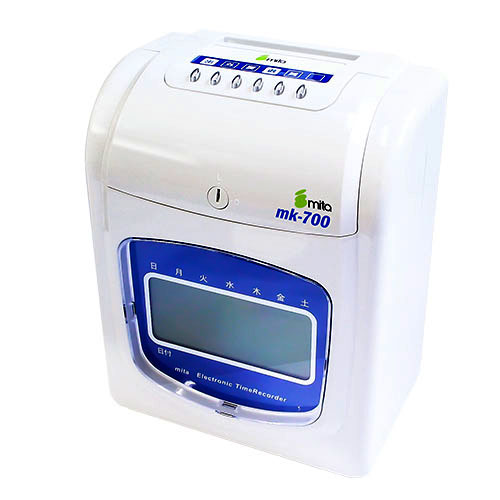 mita 電子タイムレコーダー mk-700 (タイムカード50枚付) | リサイクル