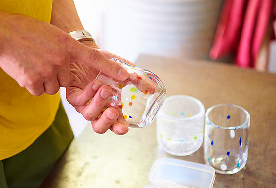 手づくりグラスで夏を涼やかに｜三菱電機 CME（CLUB MITSUBISHI ELECTRIC）