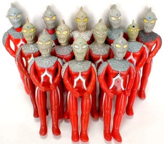 当時物 マルサン・ブルマァク ウルトラマンセブン ソフビ セブン