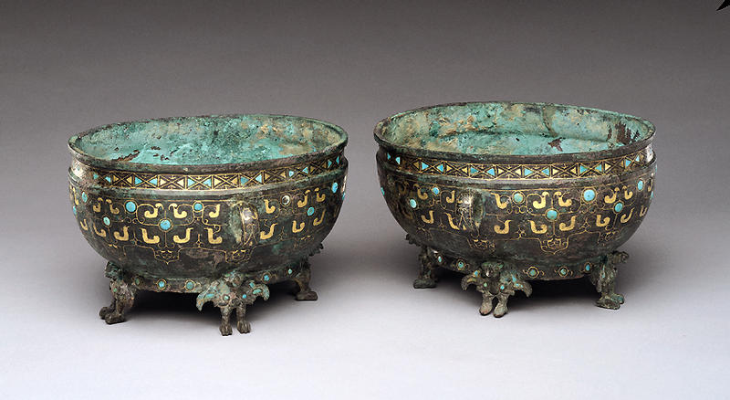 景徳鎮 正源製 楕円鉢 N055 景徳鎮 正源製楕円鉢 N055