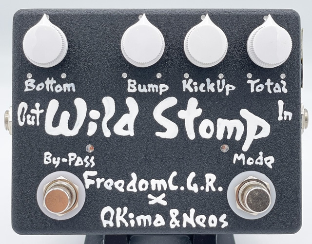 ベース Freedom Custom Guitar Wild Stomp (White) ベース Freedom