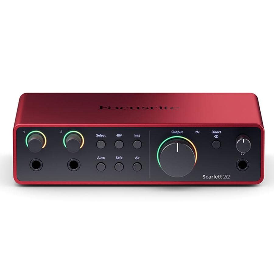 Focusrite オーディオ インターフェイス Scarlett 2i2 Studio 4th Gen