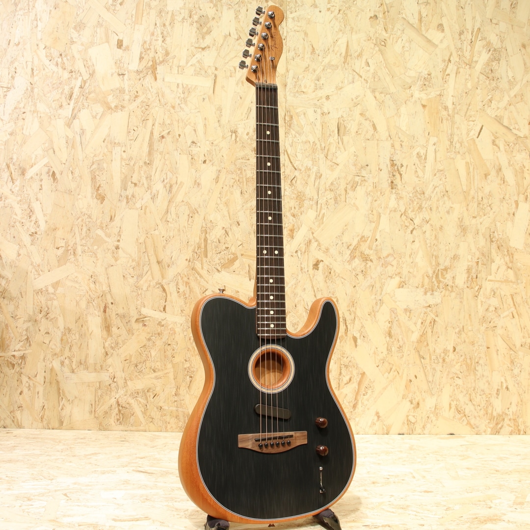 Acoustasonic Player Telecaster Brushed Black: アコースティック