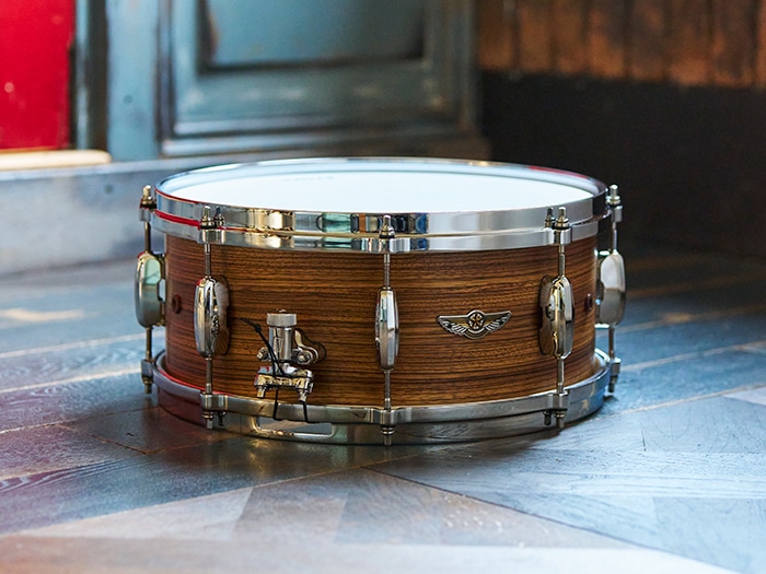 TLZ146-OZW STAR Snare Drum / Solid Zebrawood 14