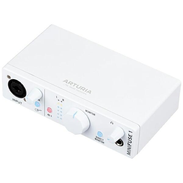 Arturia アートリア オーディオインターフェイス MiniFuse1 ホワイト