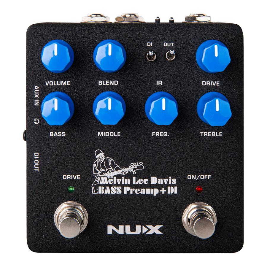 NUX MLD Bass Preamp + DI (NBP-5) ニューエックス プリアンプ