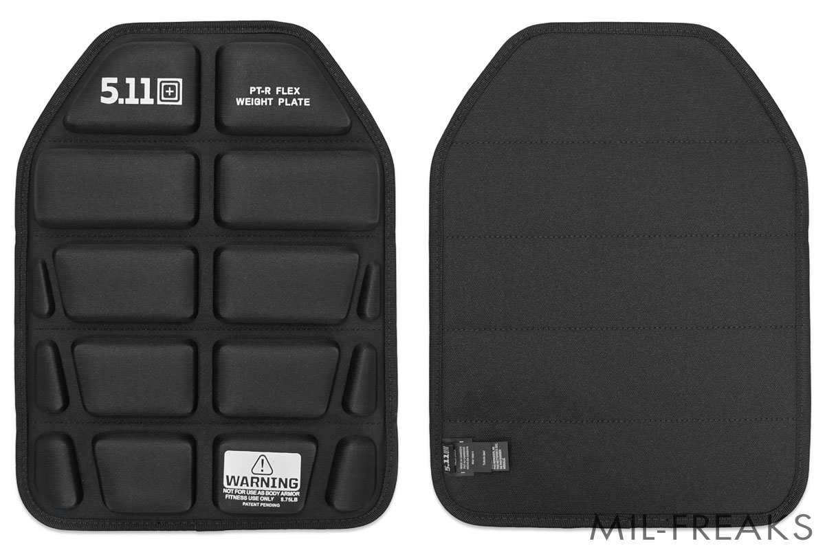 5.11 Tactical 8.75lb (4Kg) PT-R Flex ウェイトプレート 2枚セット