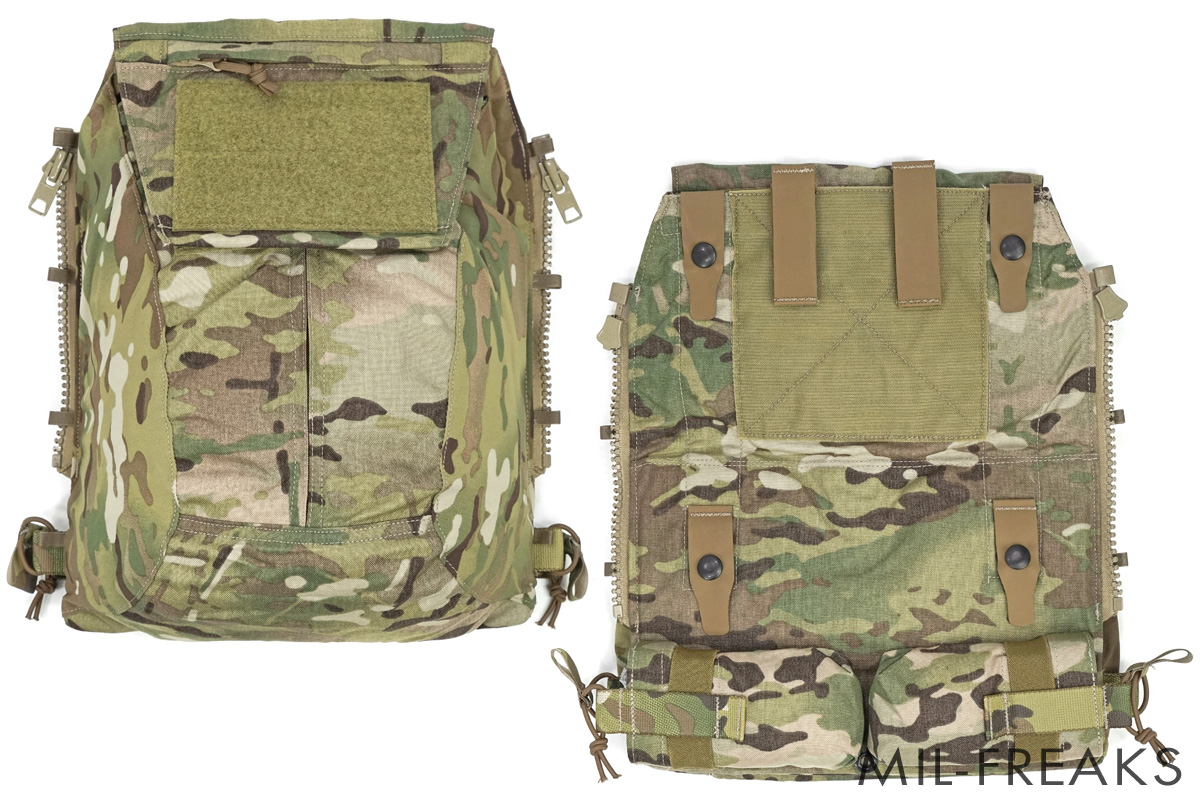 ZIP-ON バックパネル JPC2.0 AVS コヨーテ CRYE レプリカ ZIP-ON JPC2
