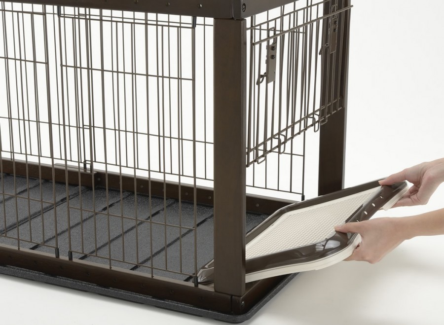 リッチェル 木製スライドペットサークル 【送料無料】｜みんなのペット