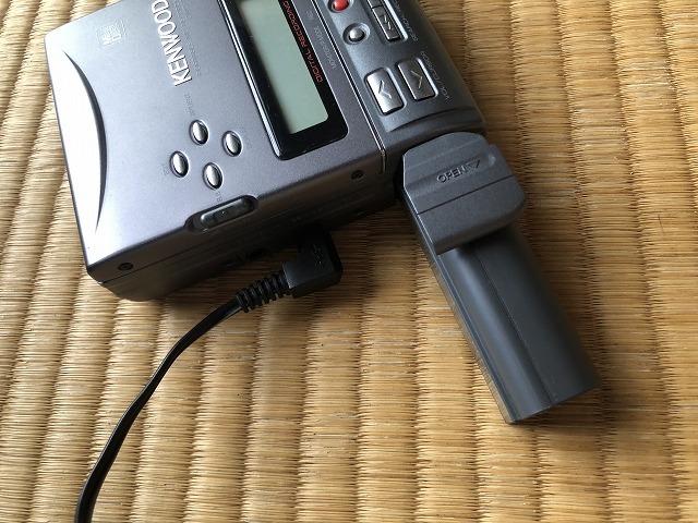 ジャンクJUNKKENWOODケンウッドDMC-A7R ポータブルMDレコーダー