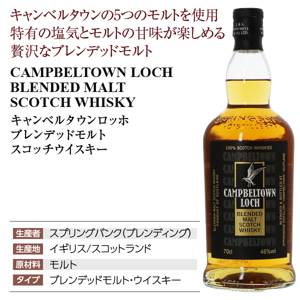 キャンベルタウンロッホの通信販売