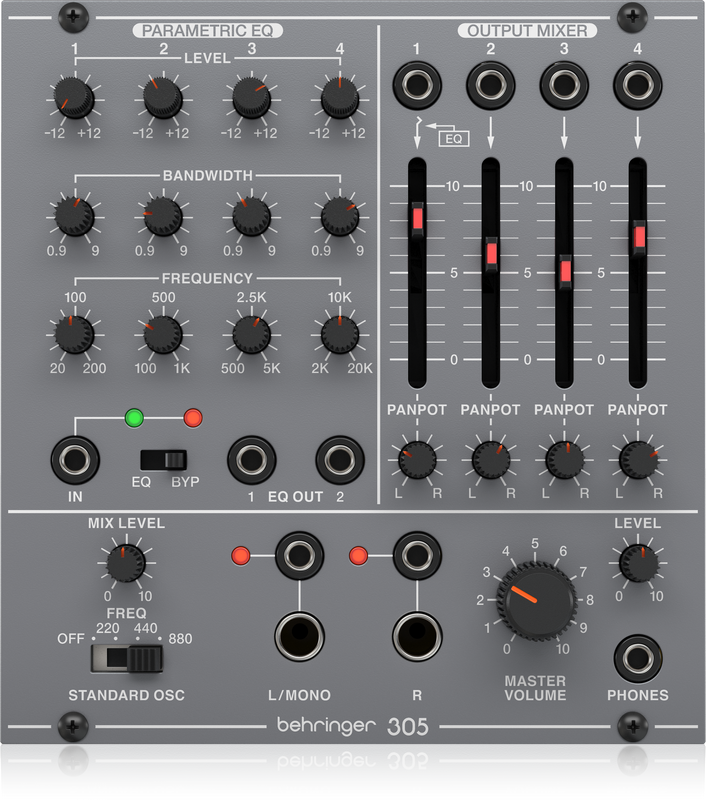 Behringer「System 100 - Eurorack Modular Synthesizer」シリーズ第2