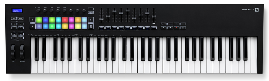 NovationがコントローラーキーボードシリーズLaunchkey MK3を発売