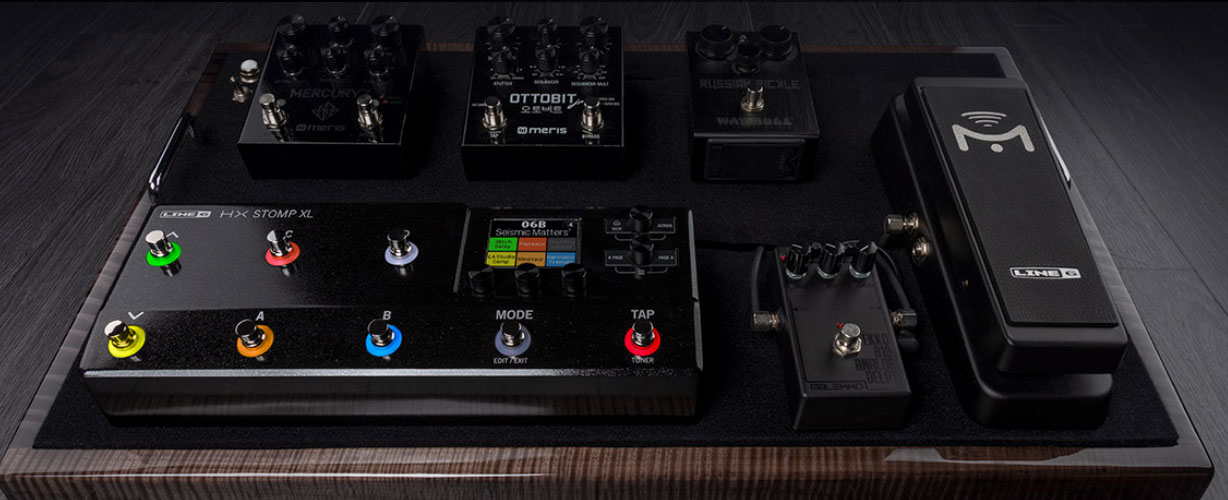 Line 6がアンプ／エフェクト・プロセッサー『HX Stomp XL』を発売