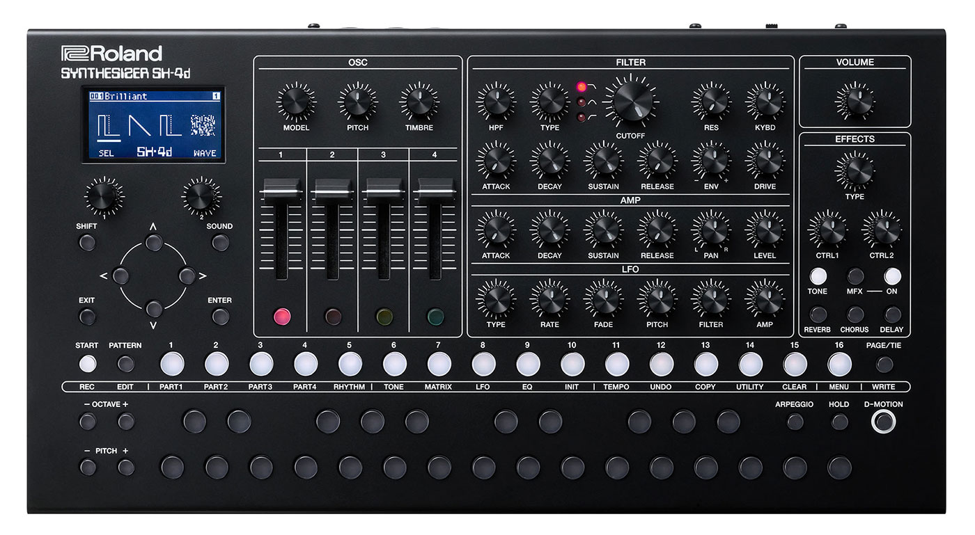 Roland シンセサイザー SH-4d 1/5までの価格です Rolandがデスクトップ