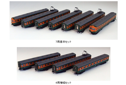KATO 80系客車セット 10-379 N) 10-379 国鉄80系旧性能電車 準急「東海