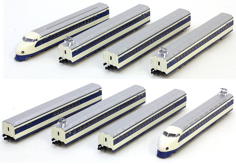 純正パーツ2灯化】KATO 10-453 0系2000番台8両基本セット