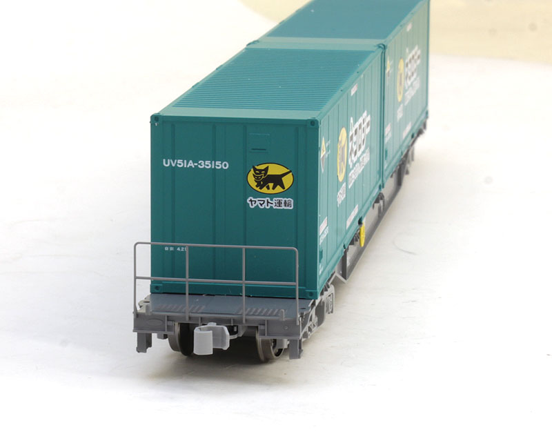 ヤマト運輸 コンテナ7両Nゲージ 鉄道模型コキ付き ヤマト運輸 コンテナ7両