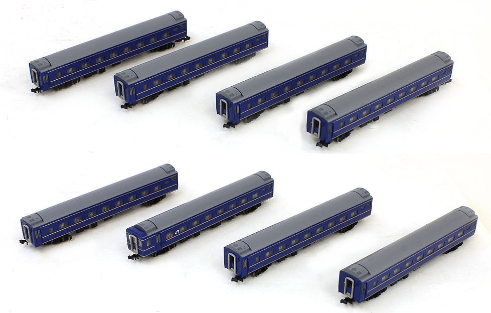 TOMIX 24系25形(あさかぜJR東日本仕様) 基本+増結+牽引（EF66） TOMIX