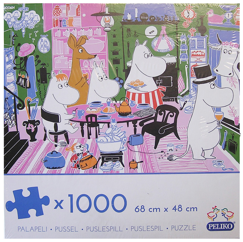 Moomin ムーミン 光る ジグソーパズル 星の降る谷 1000ピース 楽天市場