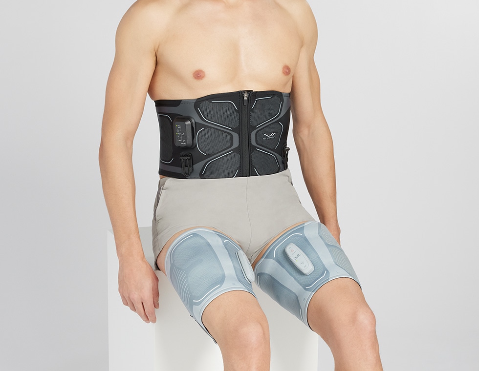 シックスパッド アブズベルトサイズSML レッグベルト2 アームベルト2