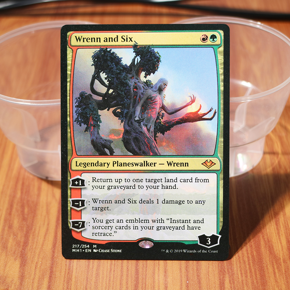 レンと六番 MTG レンと六番/Wrenn and Six 1枚 MH1版 日本語