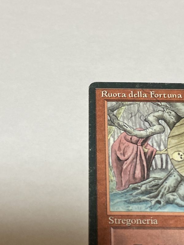 MTG Wheel of fortune イタリア語版 1枚 MTG Wheel of fortune