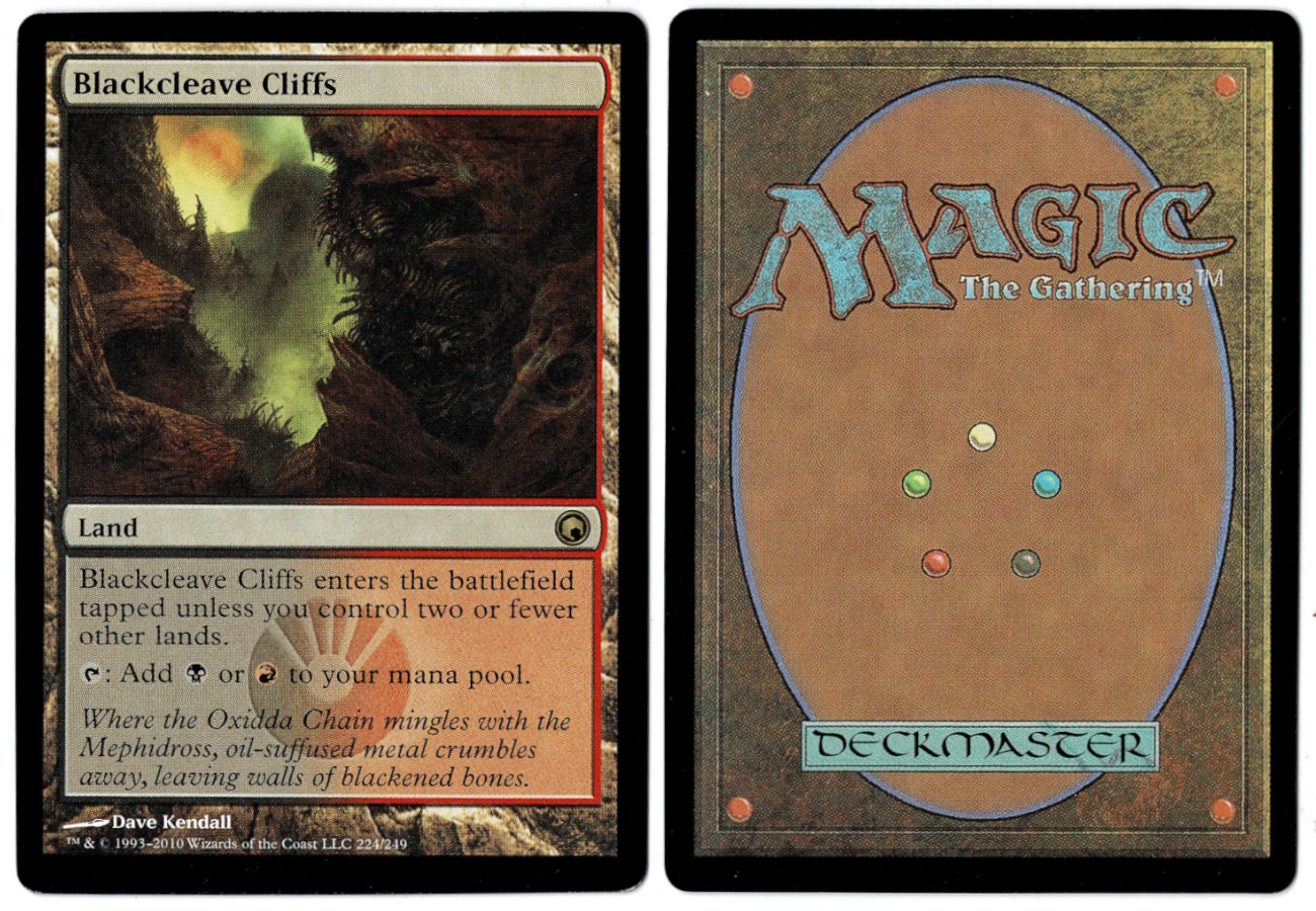 MTG 尖塔断の運河 ロシア語foil 4枚セット MTG 尖塔断の運河