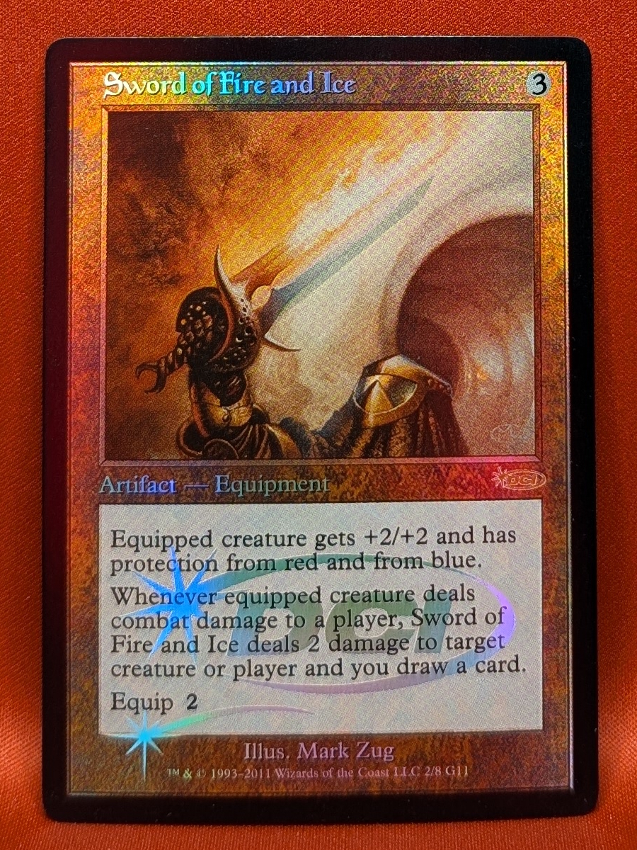 Sword of Fire and Ice Magic the Gathering Proxy