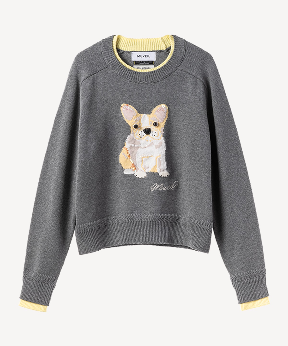 フレンチブルドッグプルオーバー | MUVEIL Online Shop
